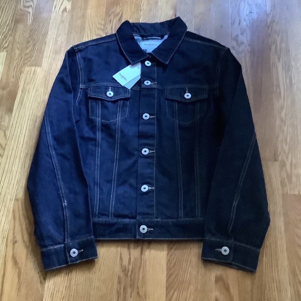 Goodfellow & Co Dark Blue Denim Jacket